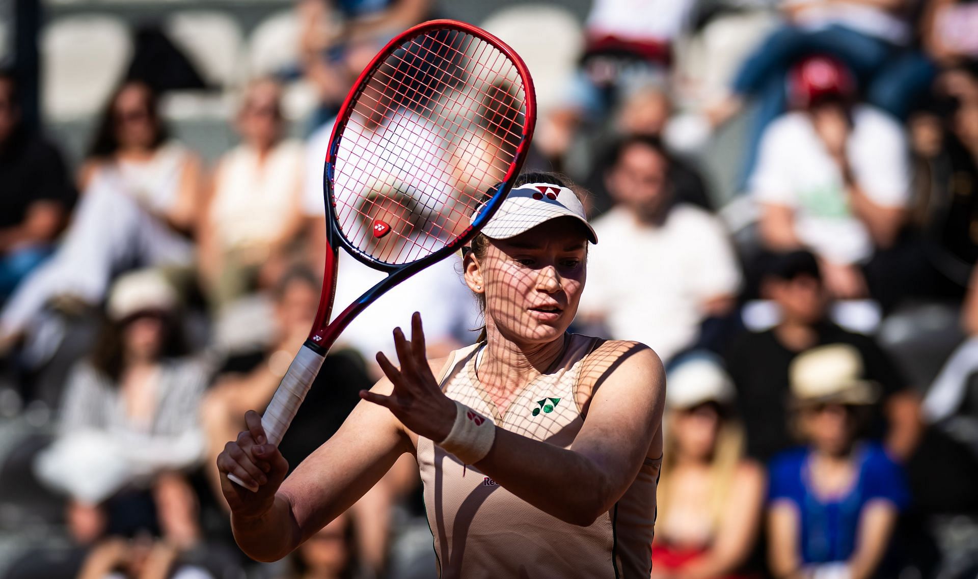 Elena Rybakina photographed at the Italian Open 2025 - Source: Getty